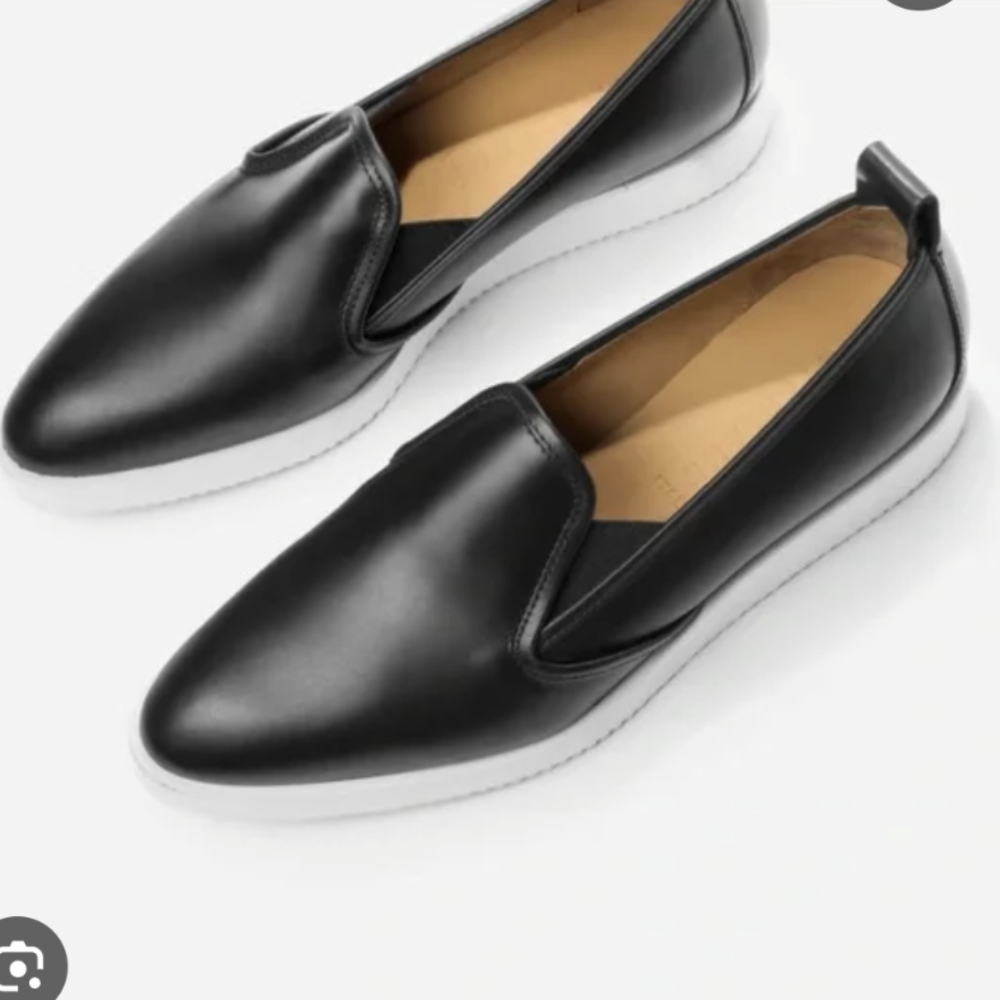 Everlane The Leather Street Shoe Leather Slip On Loafer